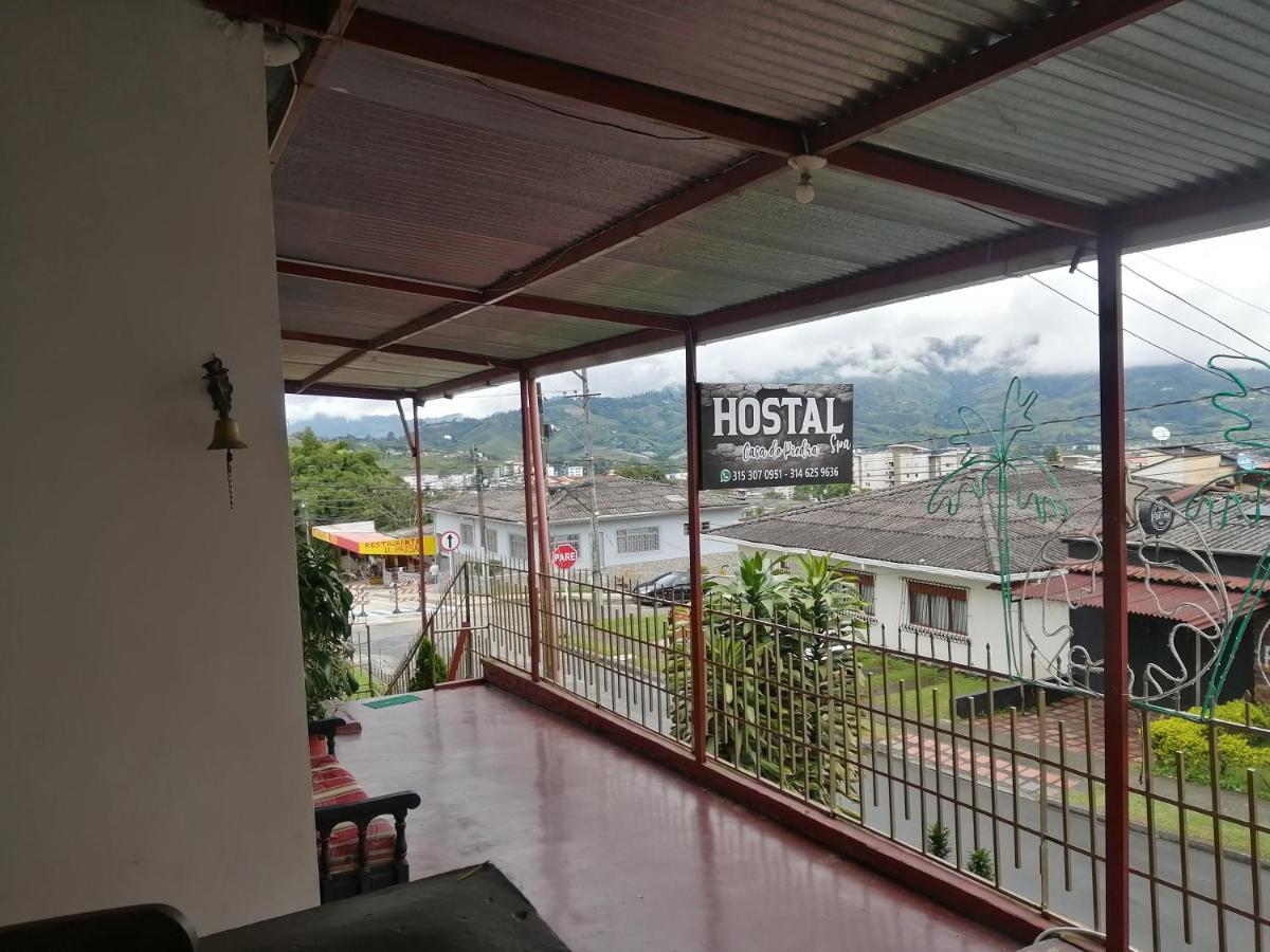 Hostal Spa Casa De Piedra Con Jacuzzi Santa Rosa de Cabal Εξωτερικό φωτογραφία